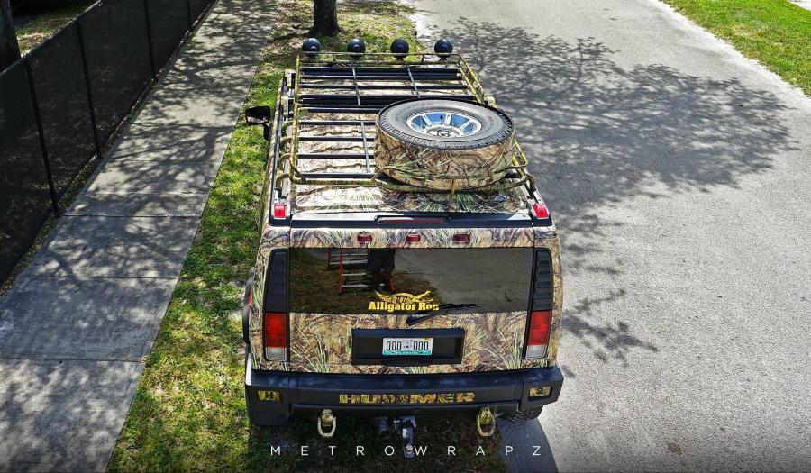 Hummer H2 Alligator Ron by MetroWrapz 2016 года  (фото 5 из 6)